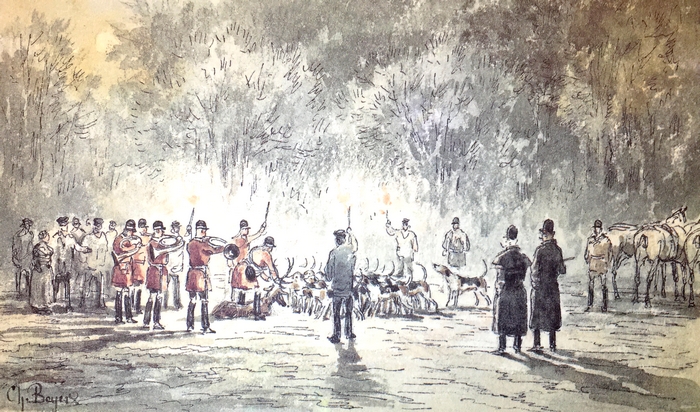 À Fontainebleau par Charles Boyer (1893) - Archives de l'équipage